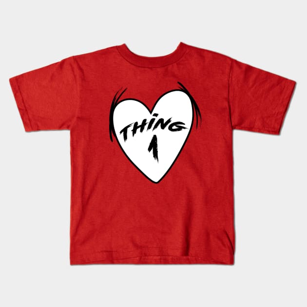 thing 1 Kids T-Shirt by aesthetice1